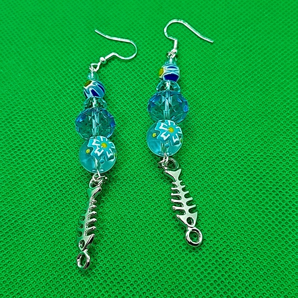 Under The Sea Collection 92.5 SS Post Earrings - Picture 2 of 2